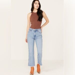 Wrangler Wrock High Rise Kick Flair Jean size 26